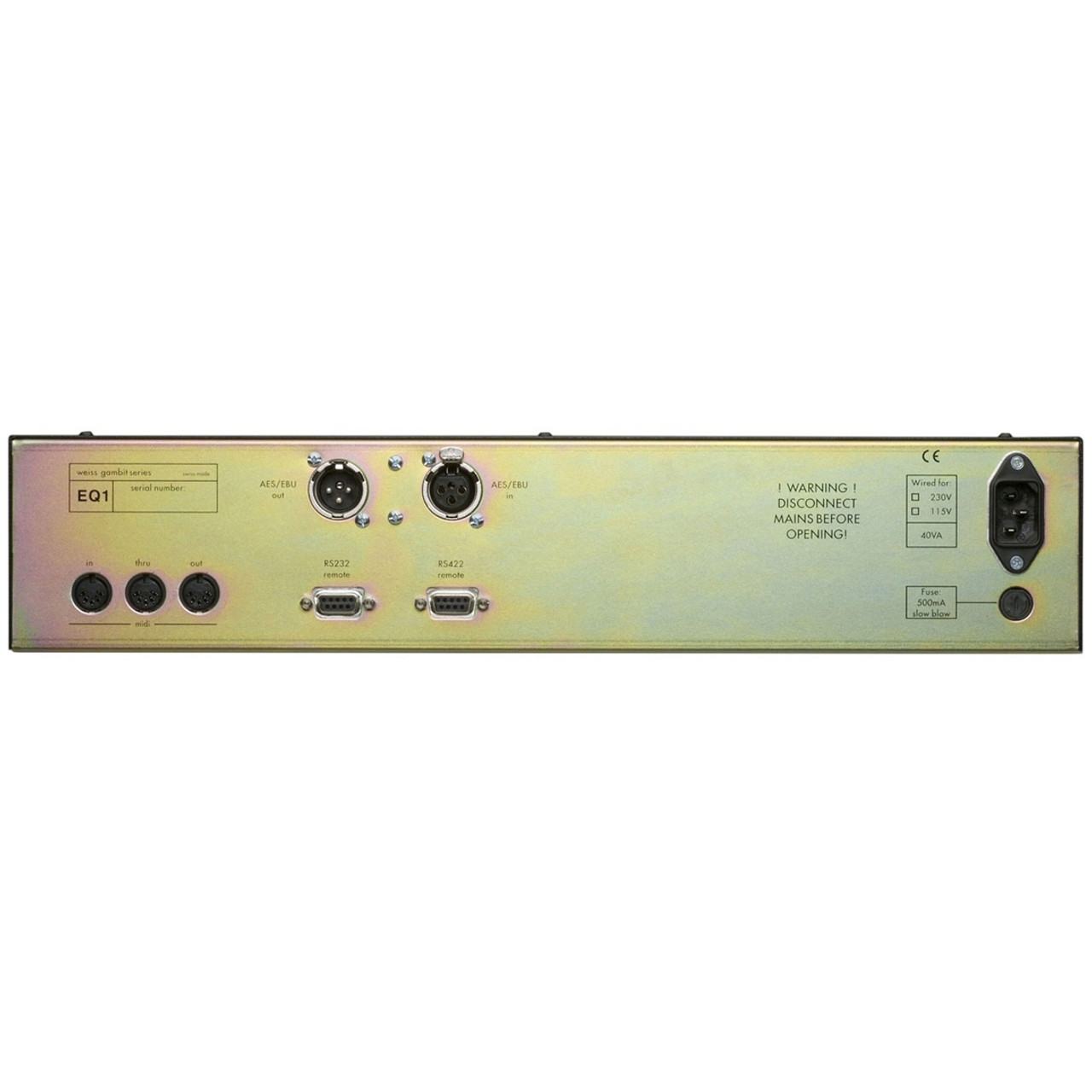 Weiss EQ1-MK2 Equalizer