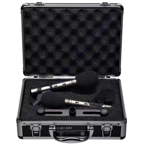 AKG C451B Stereo Pair 美品 AKG C451 B Small-diaphragm Condenser Microphones - Matched Stereo