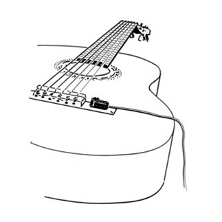 AKG C411 L Vibration Pickup | FrontEndAudio.com