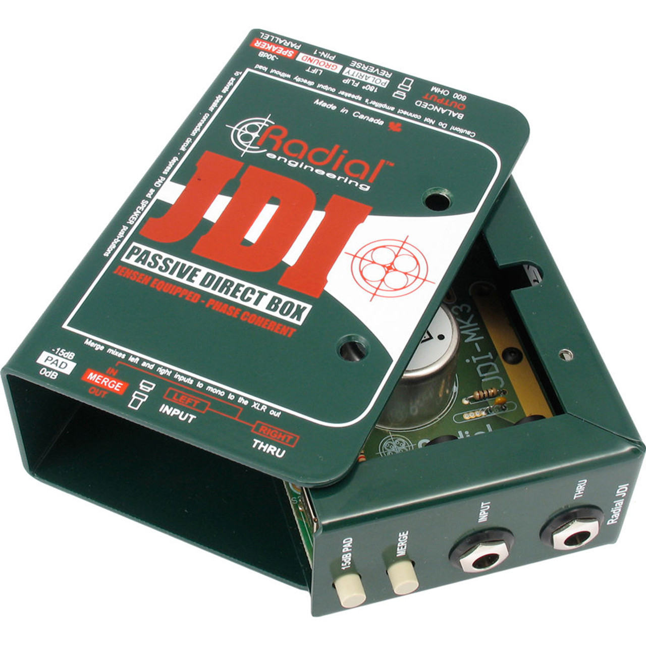 【名機】Radial JDI passive Radial JDI Passive Direct Box | FrontEndAudio.com