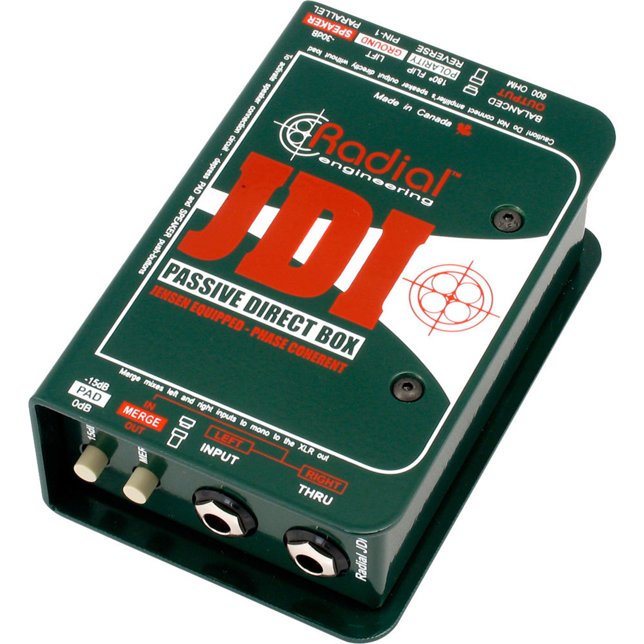 Radial JDI Passive Direct Box | FrontEndAudio.com