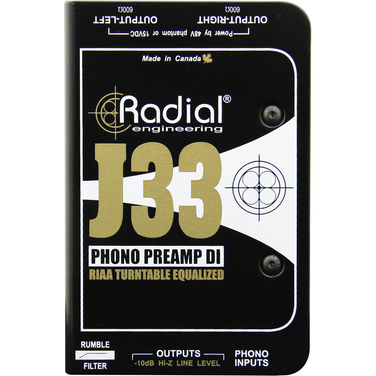 Radial J33 Turntable Preamp