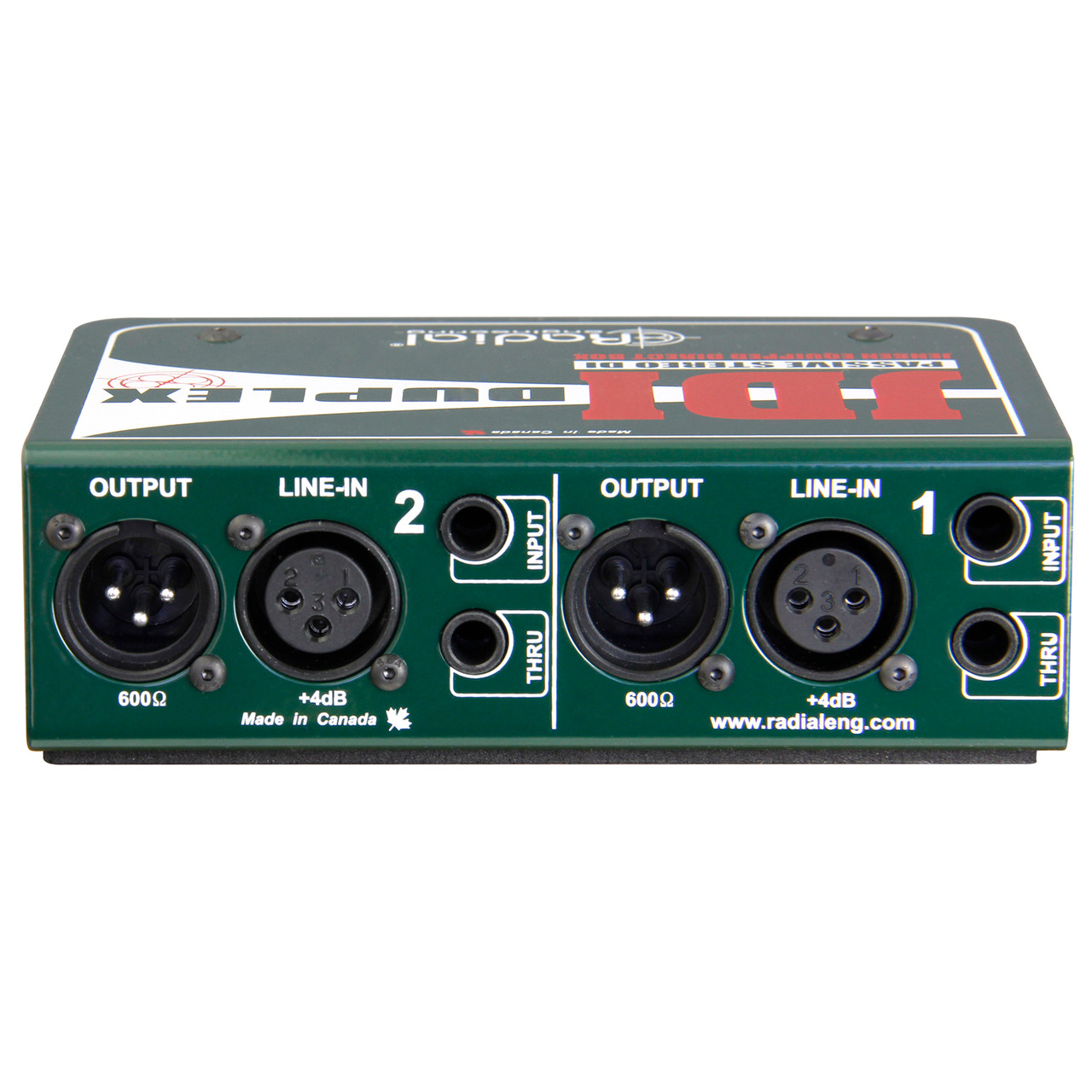 Radial JDI Duplex Passive Direct Box