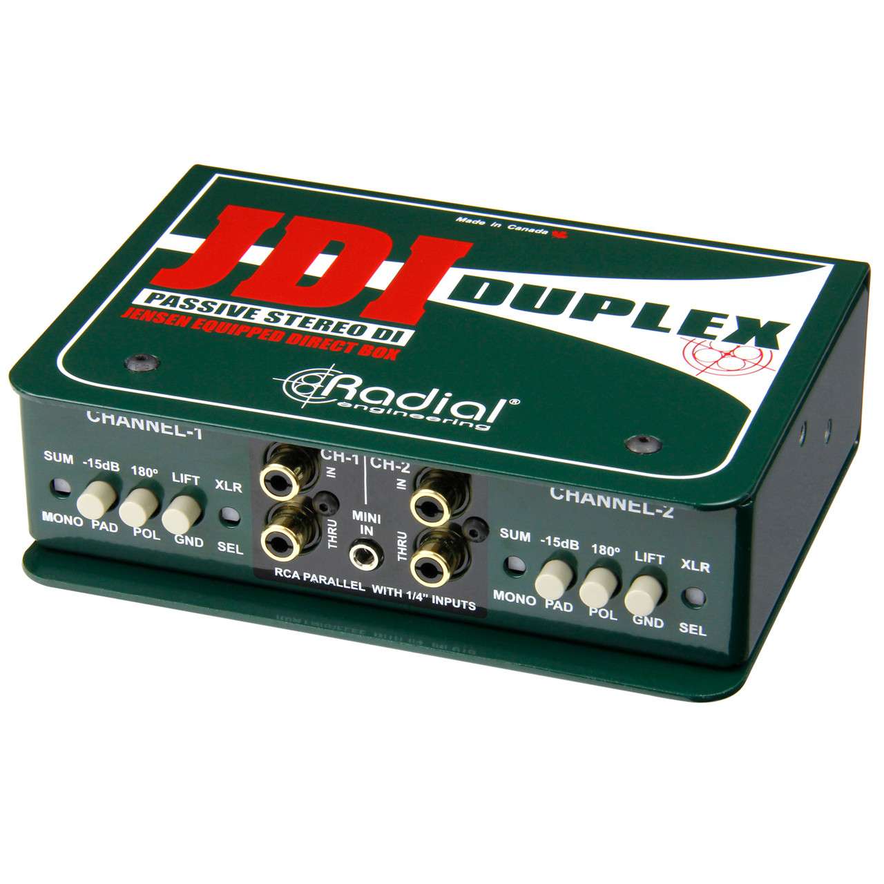 Radial JDI Duplex Passive Direct Box