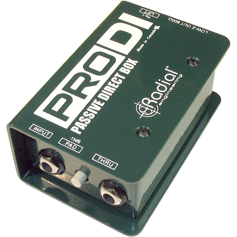 あ*ん様 Radial PRODI パッシブダイレクトボックス Radial ProDI Passive Direct Box | FrontEndAudio.com