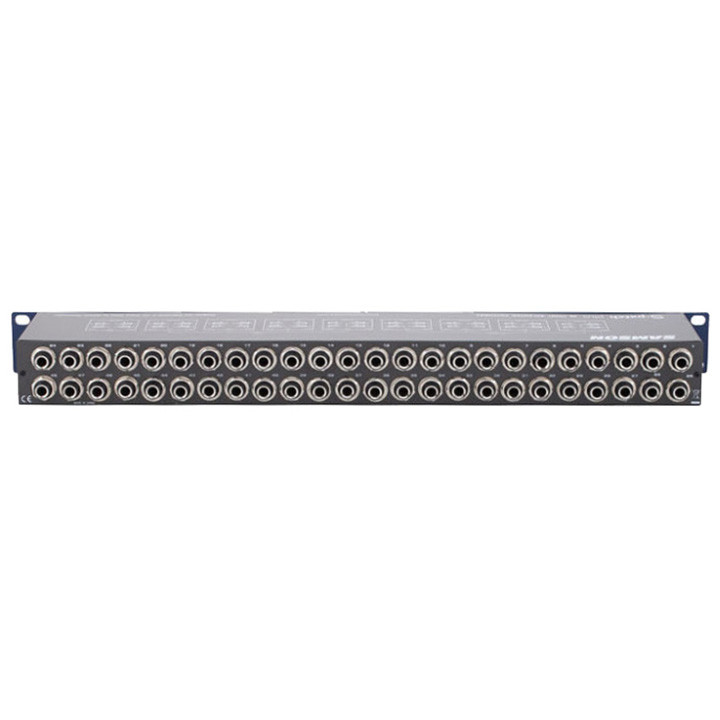 【未使用・全ch確認済】SAMSON S-Patch Plus TRSパッチベイ Samson S-Patch Plus Balanced Patchbay