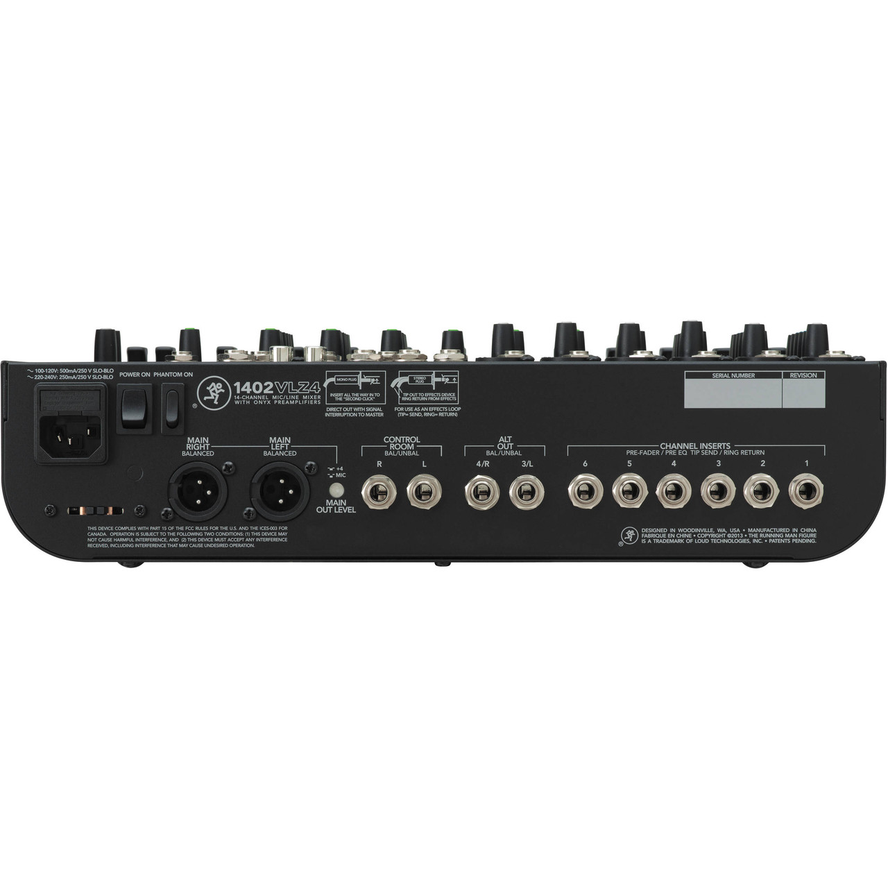 Mackie 1402-VLZ4 14-Channel Mixer | FrontEndAudio.com