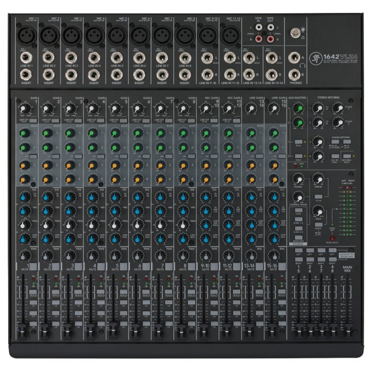 Mackie 1642-VLZ4 16-Channel Mixer | FrontEndAudio.com