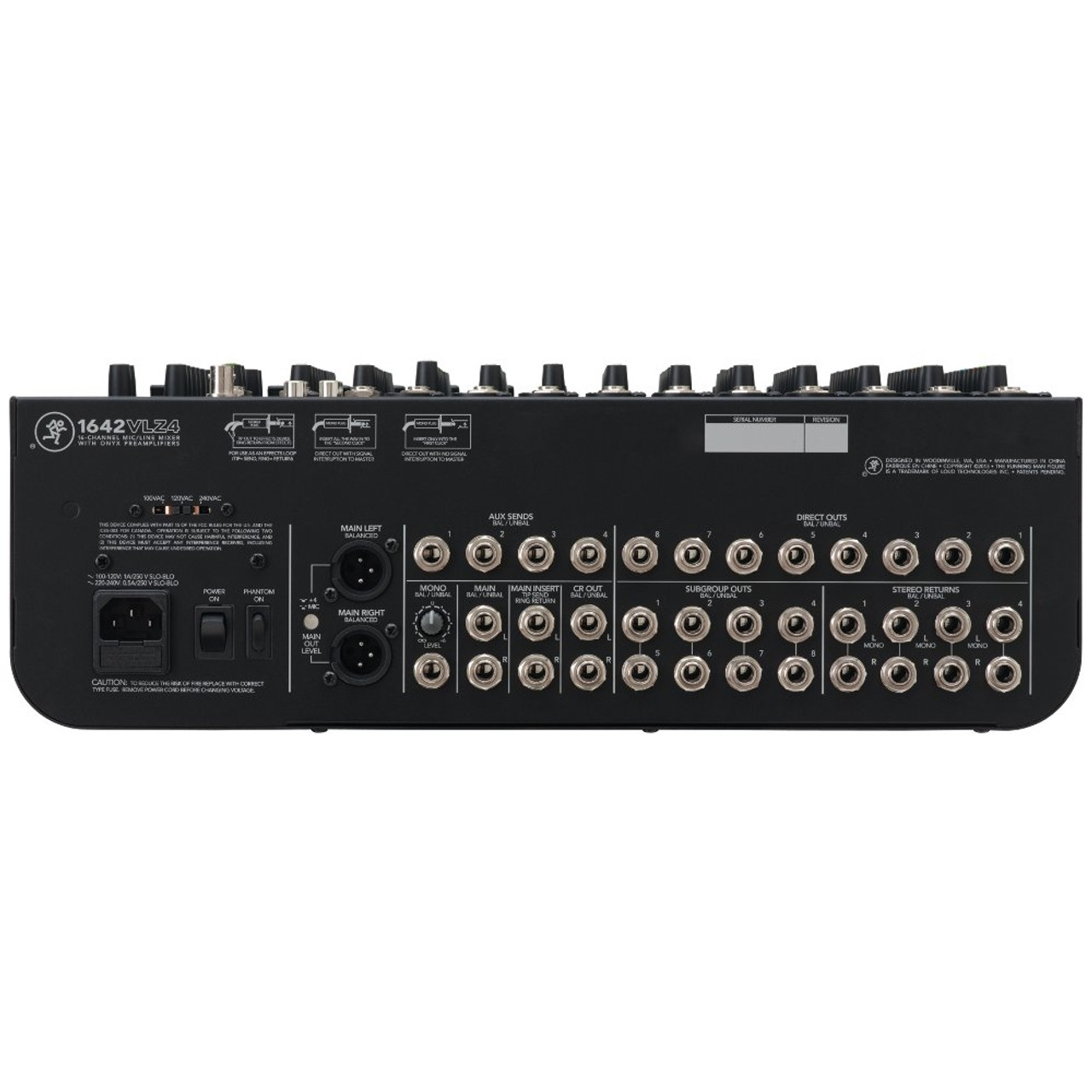 Mackie 1642-VLZ4 16-Channel Mixer