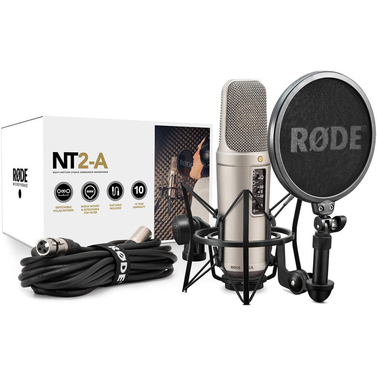 お値下げ】RODE NT2 コンデンサーマイク - レコーディング/PA機器