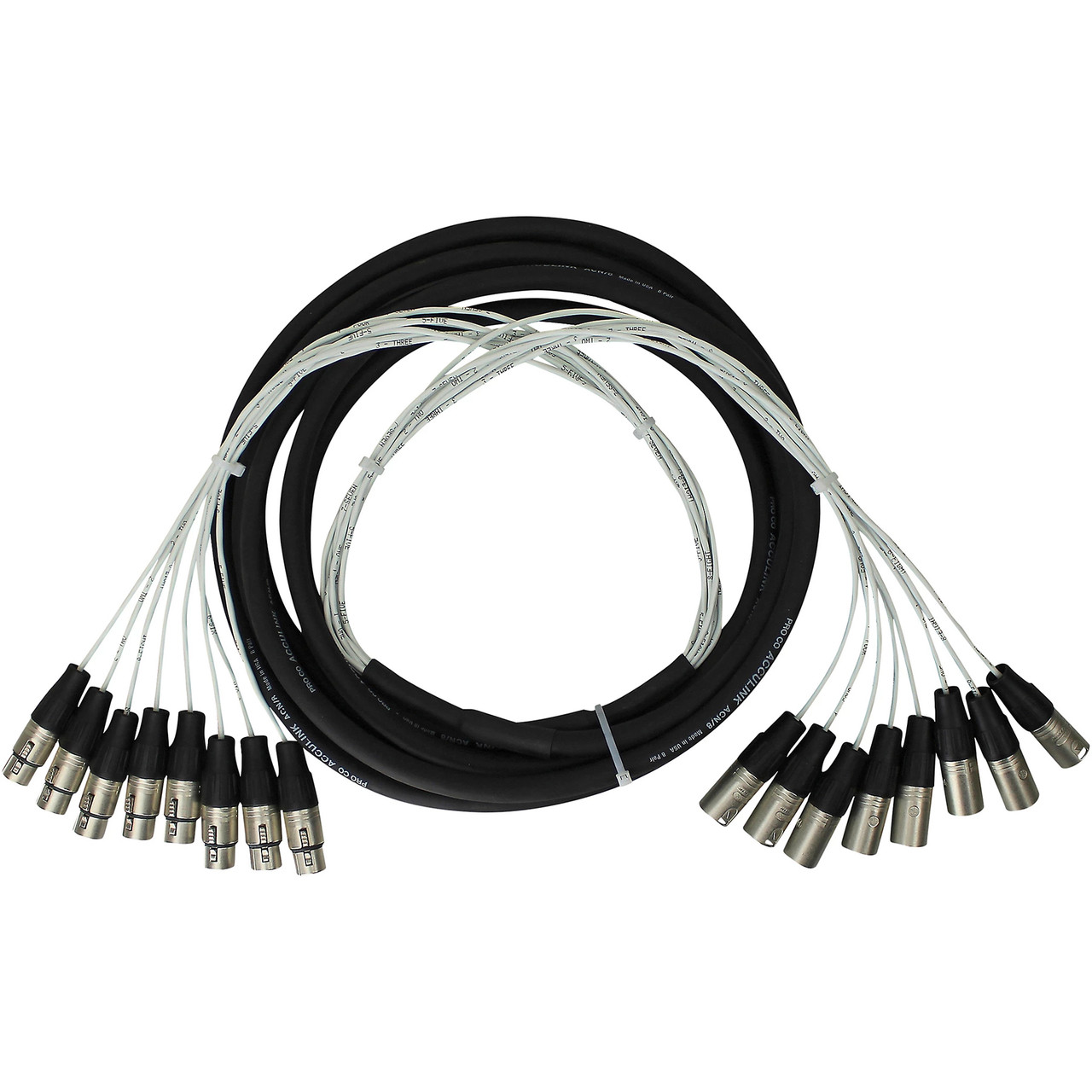 RapcoHorizon 8-Channel Multi-Track Snake (15 Foot) | FrontEndAudio.com