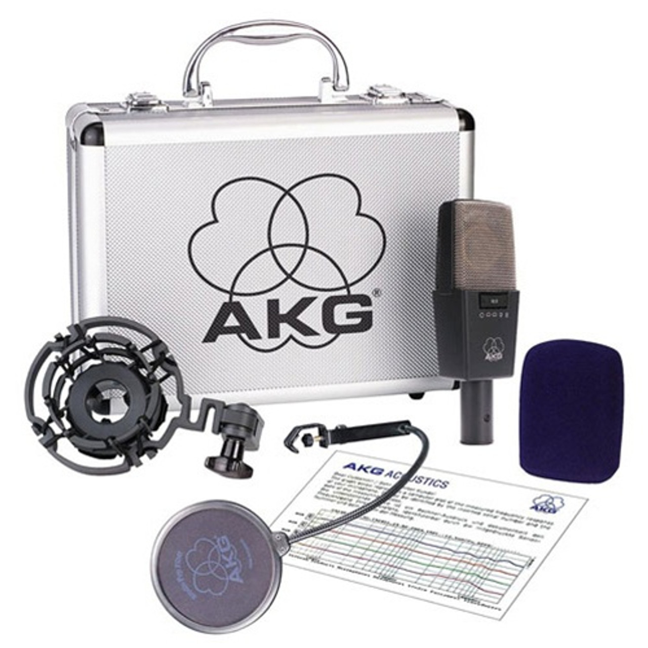 AKG C414 XLS Multi-Pattern Microphone | FrontEndAudio.com