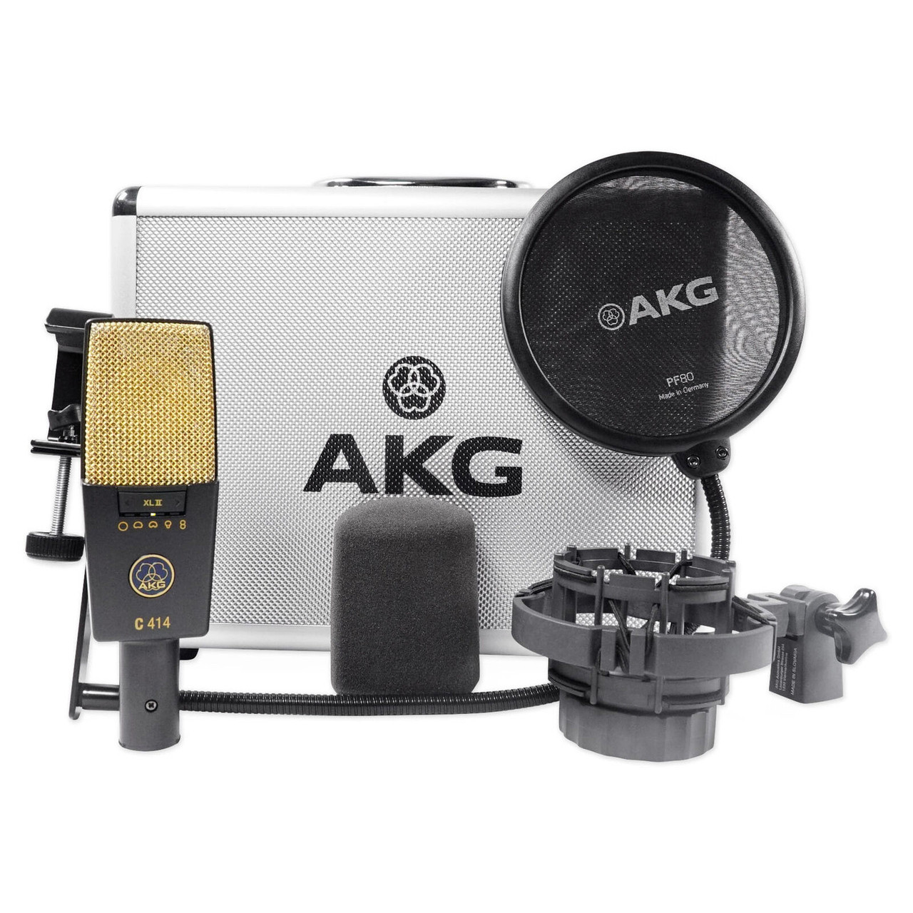 AKG C414 XLII Muti-Pattern Microphone | FrontEndAudio.com