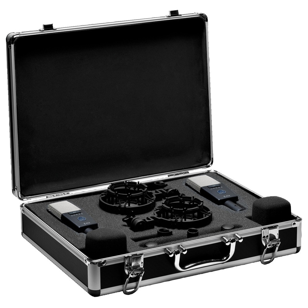 AKG C414 XLS/ST Multi-Pattern Microphones (Stereo Pair