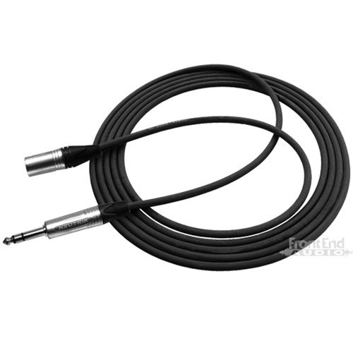 RapcoHorizon Neutrik TRS to XLR Male Balanced Line Cable (10 Foot