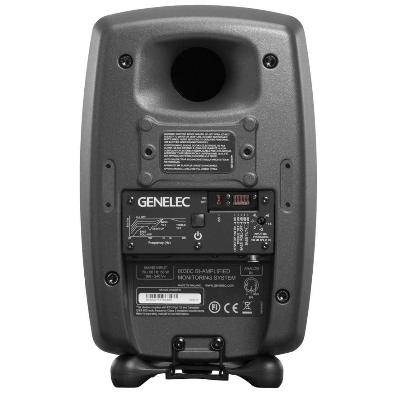 GENELEC 8030CP スタンド付 (K&M 26741)ペア Genelec 8030C Studio Monitor (Grey) | FrontEndAudio.com