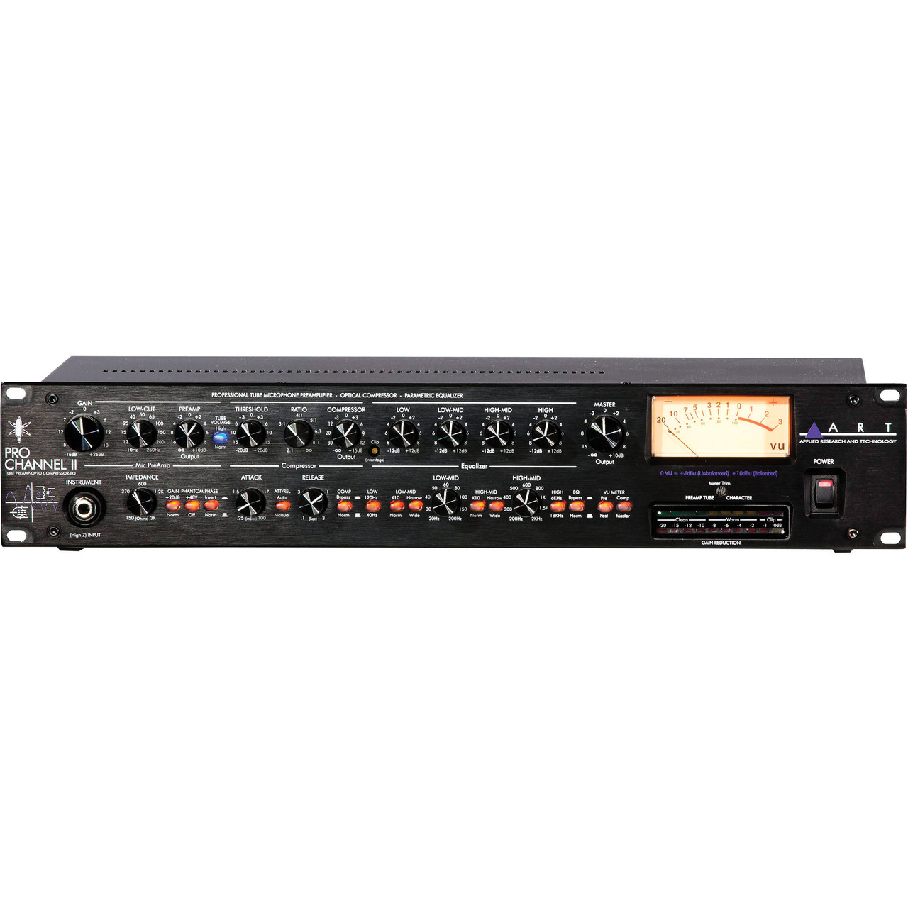 ART Pro Channel II Tube Channel Strip | FrontEndAudio.com
