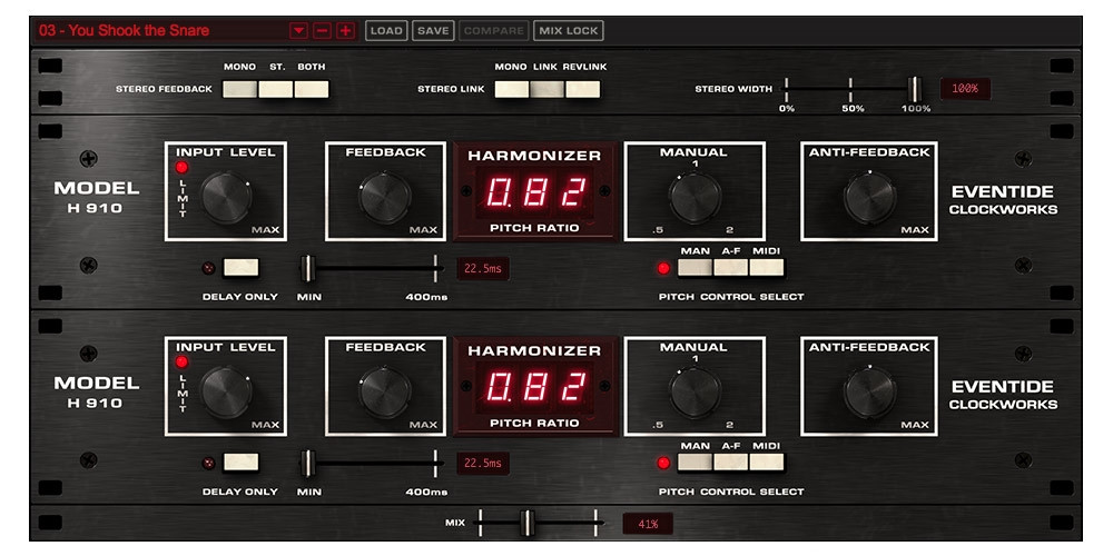 Eventide H910 Harmonizer Plug-In | FrontEndAudio.com