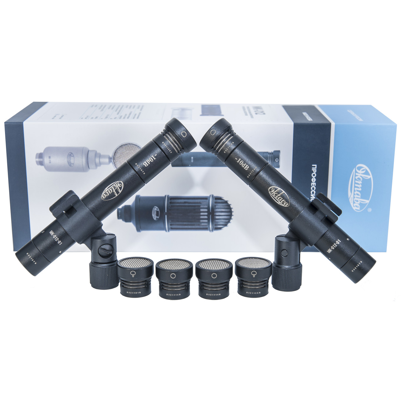 Oktava MK-012 MSP6 新品未使用品 Oktava MK-012 MSP6 Microphone Set (Black) | FrontEndAudio.com