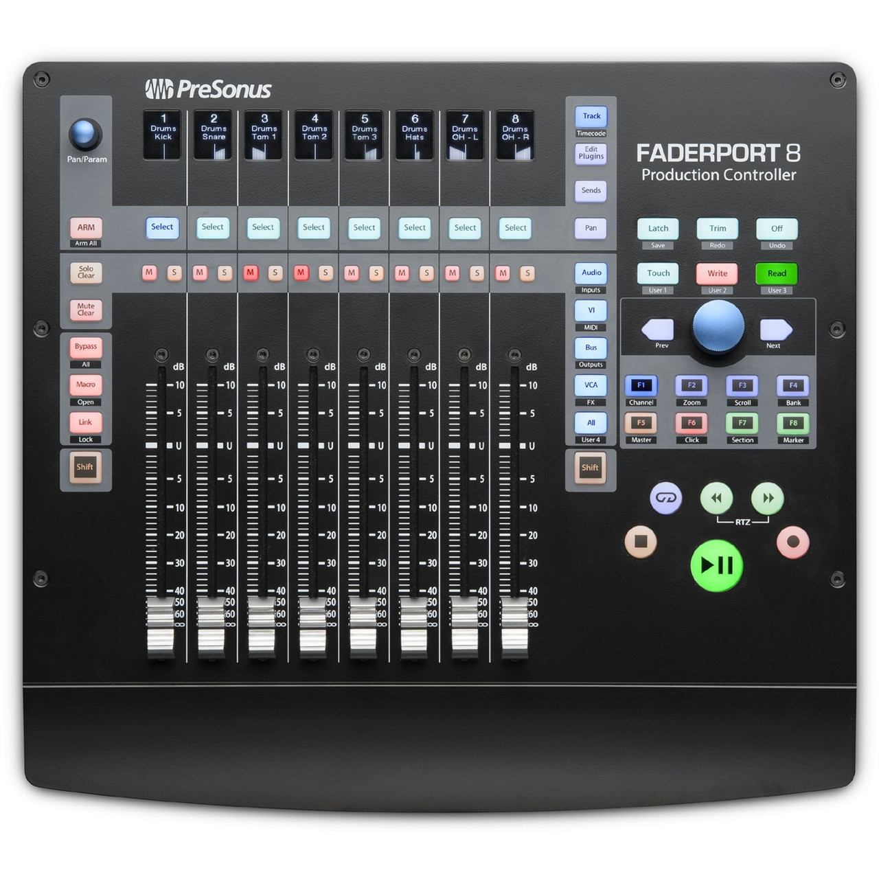 PreSonus FaderPort 8 DAW Control | FrontEndAudio.com