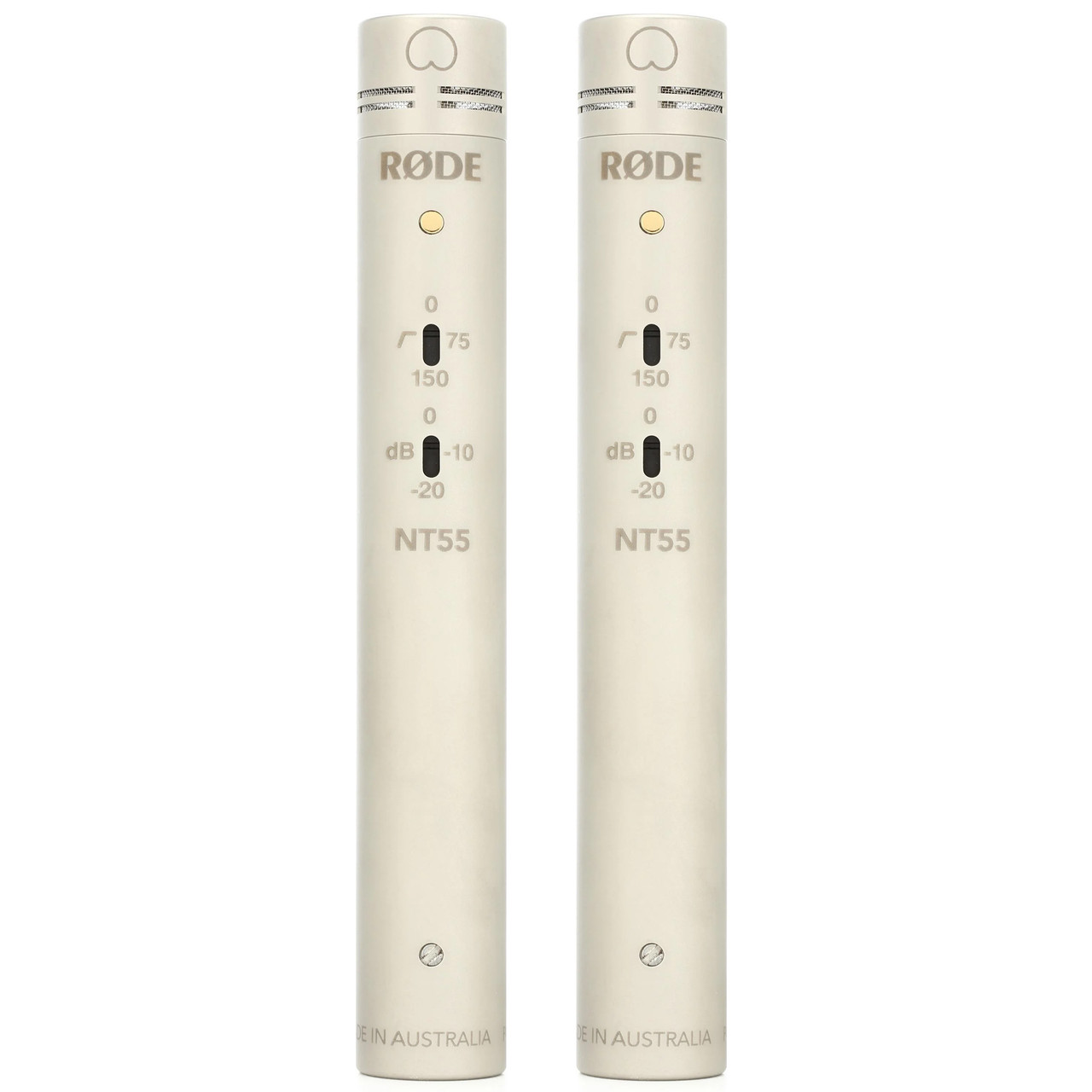 Rode NT55 Multi-Pattern Microphones (Matched Pair) | FrontEndAudio.com