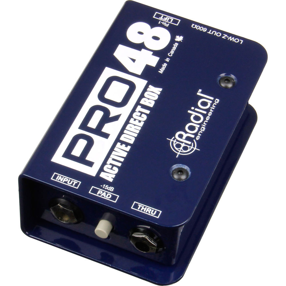 Radial Pro48 Active Direct Box | FrontEndAudio.com