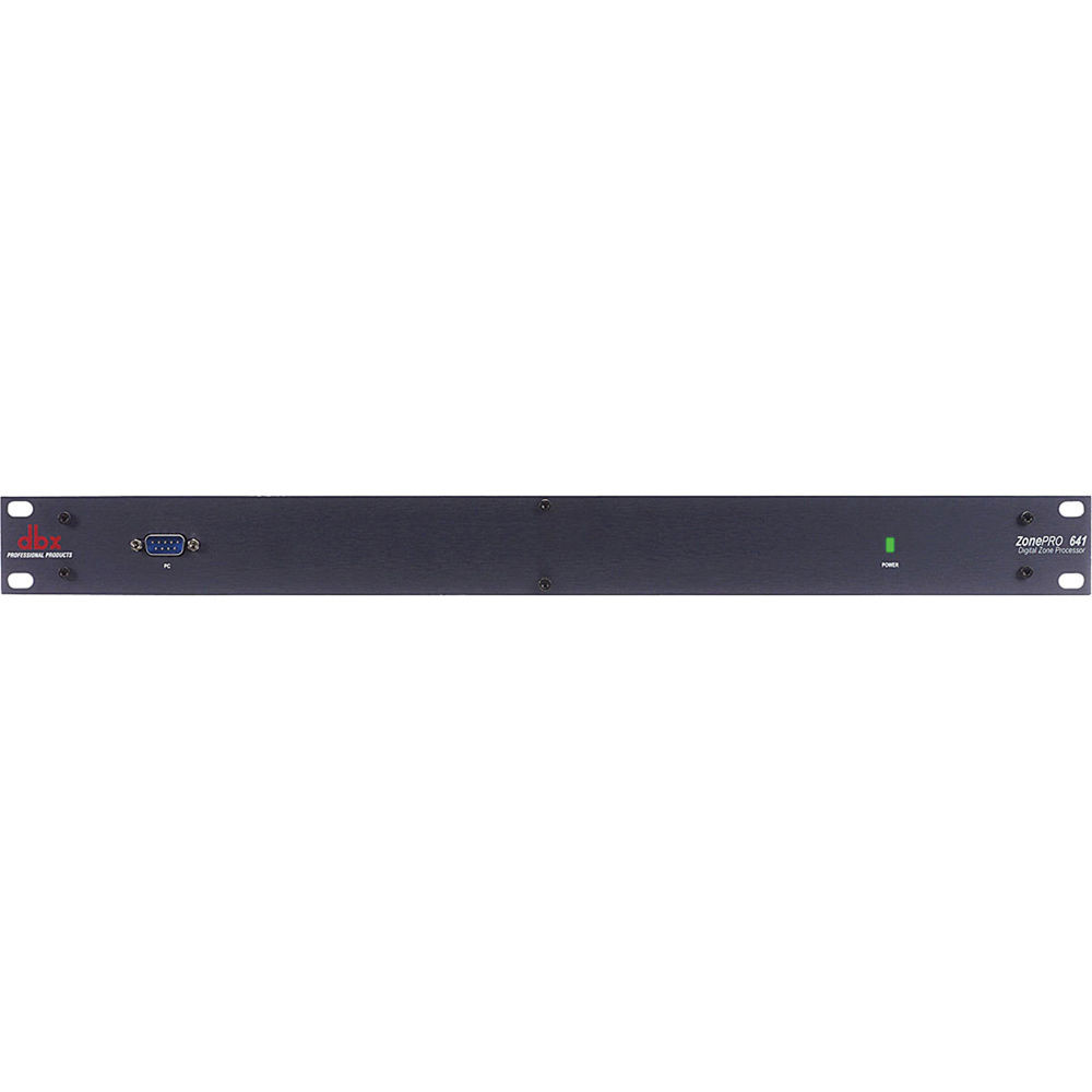 dbx 641 ZonePro Zone Controller | FrontEndAudio.com