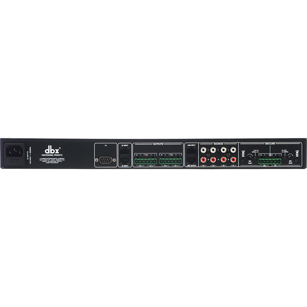 dbx 641 ZonePro Zone Controller | FrontEndAudio.com