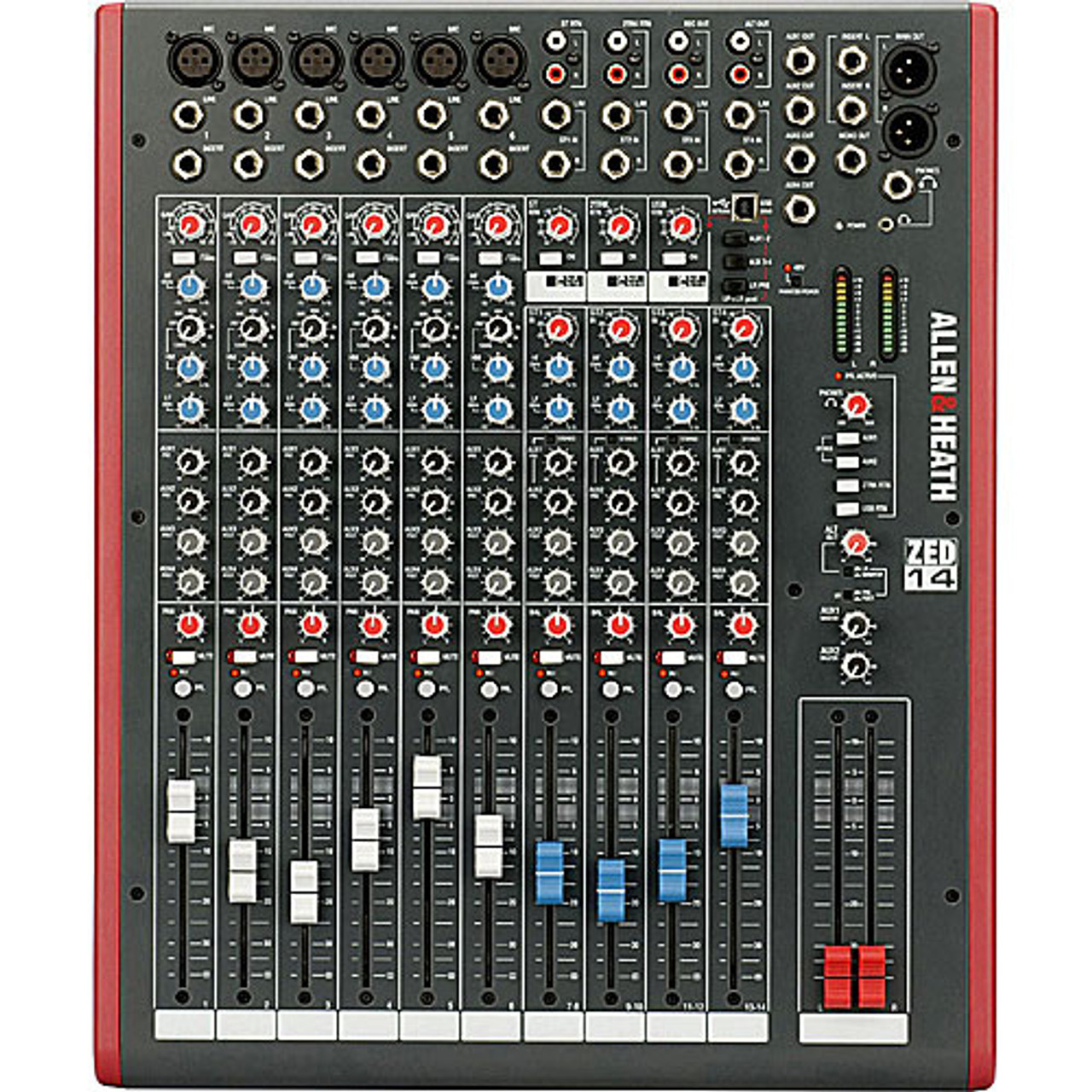 Allen & Heath ZED-14 Mixer | FrontEndAudio.com