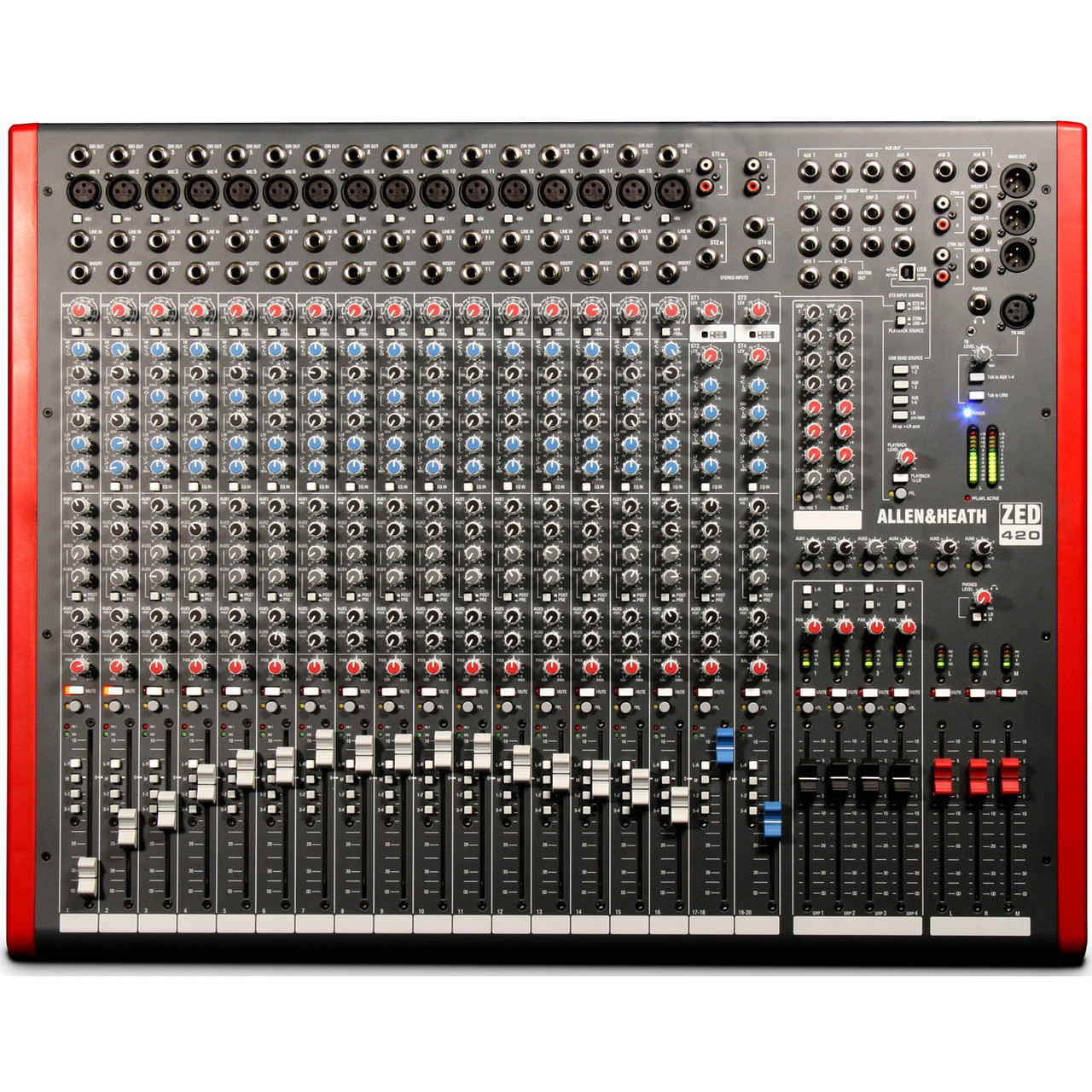 Allen & Heath ZED-420 Mixer | FrontEndAudio.com