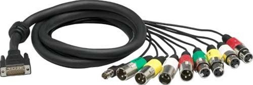 【13】Lynx アナログマルチケーブル　D-sub DB25XLRオス×8 SOMMER CABLE 8chマルチケーブル D-SUB25 XLRオス 3m【福山楽器センター】