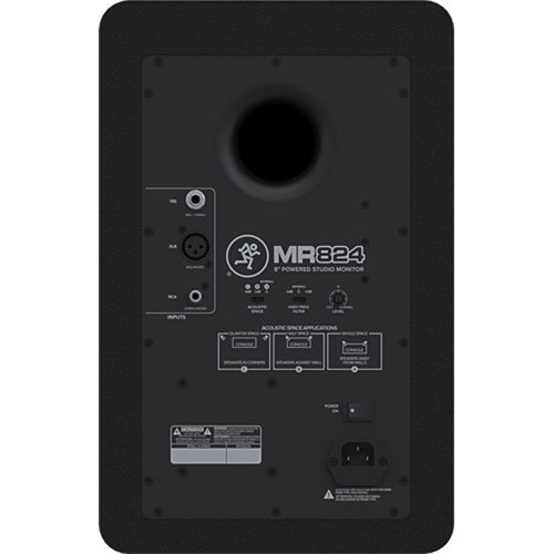 Mackie MR824 Studio Monitor | FrontEndAudio.com