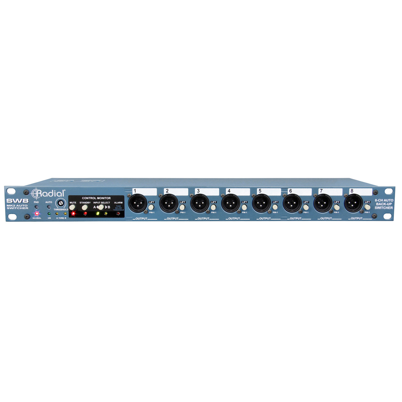 Radial SW8 8-Channel Audio Switcher | FrontEndAudio.com