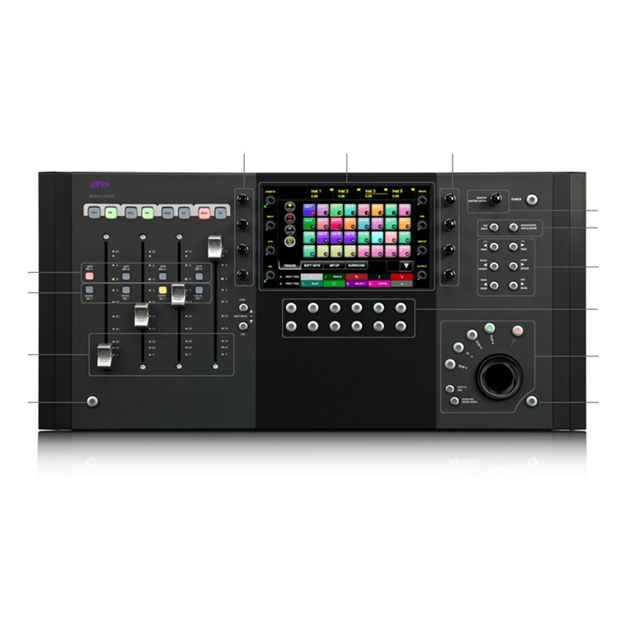 Avid Artist Control DAW Control Surface | FrontEndAudio.com