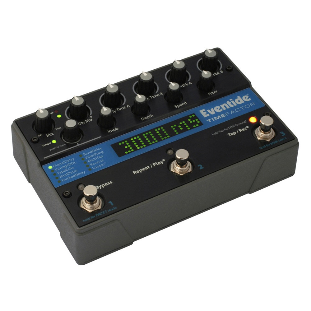 Eventide TimeFactor Twin Delay Stompbox | FrontEndAudio.com