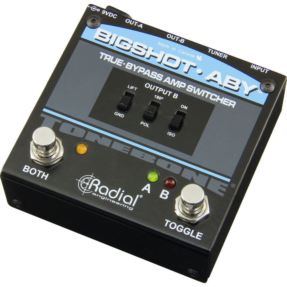 Radial BigShot ABY True Bypass Switcher | FrontEndAudio.com