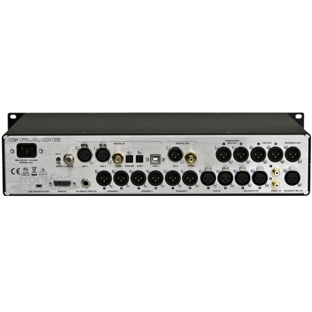 Grace Design m905 Monitor Controller (Silver) | FrontEndAudio.com