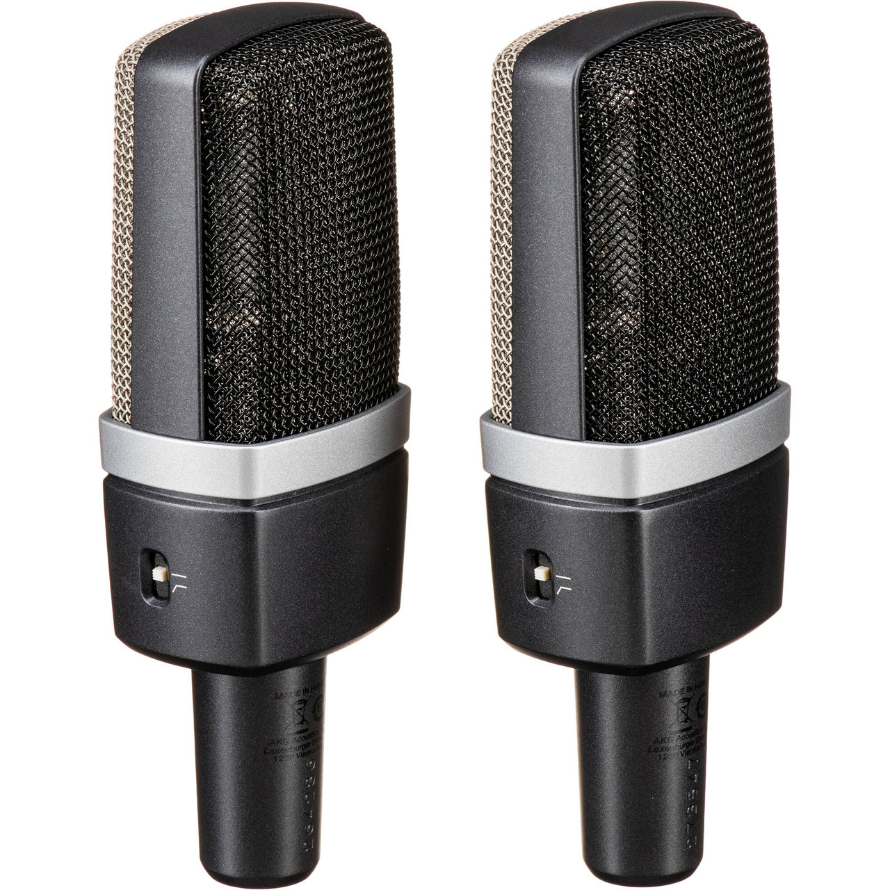 AKG C214/ST Condenser Microphones (Stereo Pair) | FrontEndAudio.com