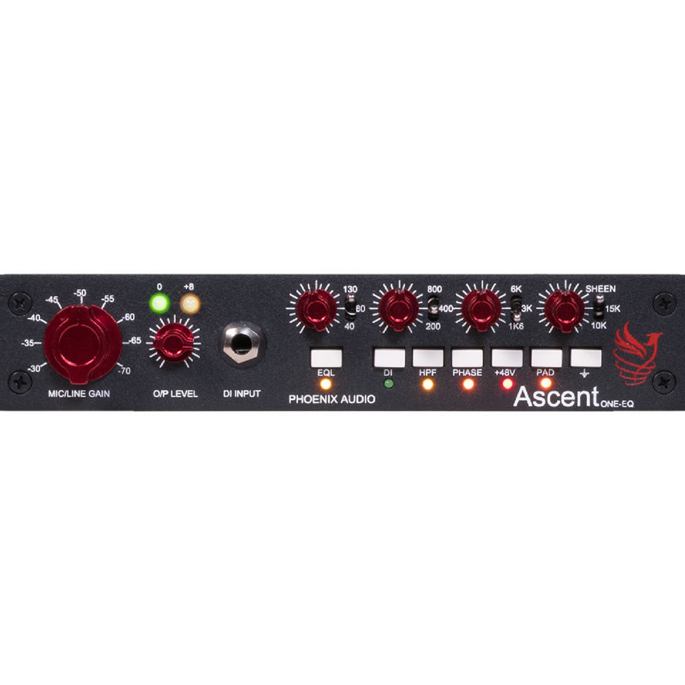 Phoenix Audio Ascent One EQ and Preamp | FrontEndAudio.com