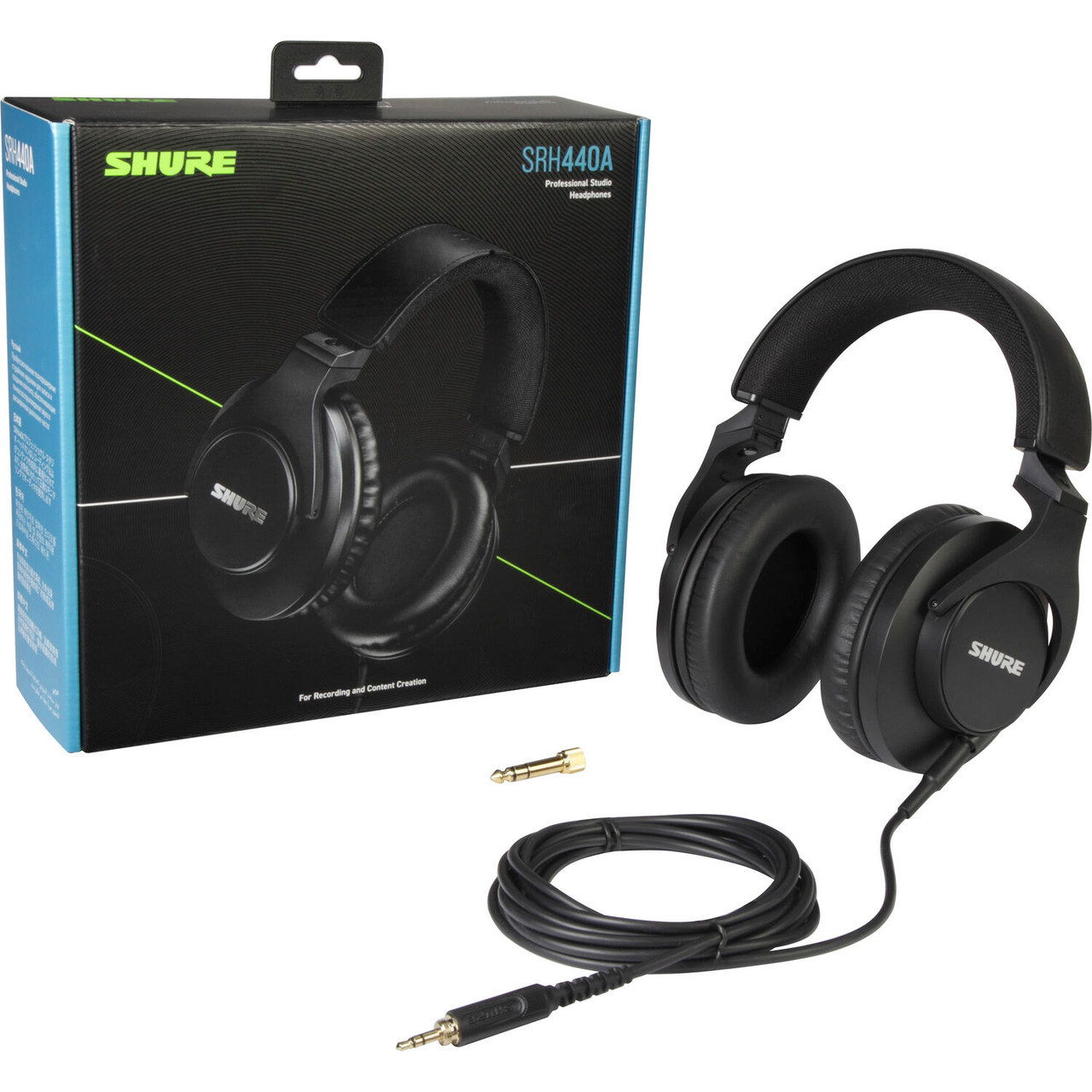 SHURE 有線ヘッドホン SRH440A Shure SRH440A Headphones | FrontEndAudio.com