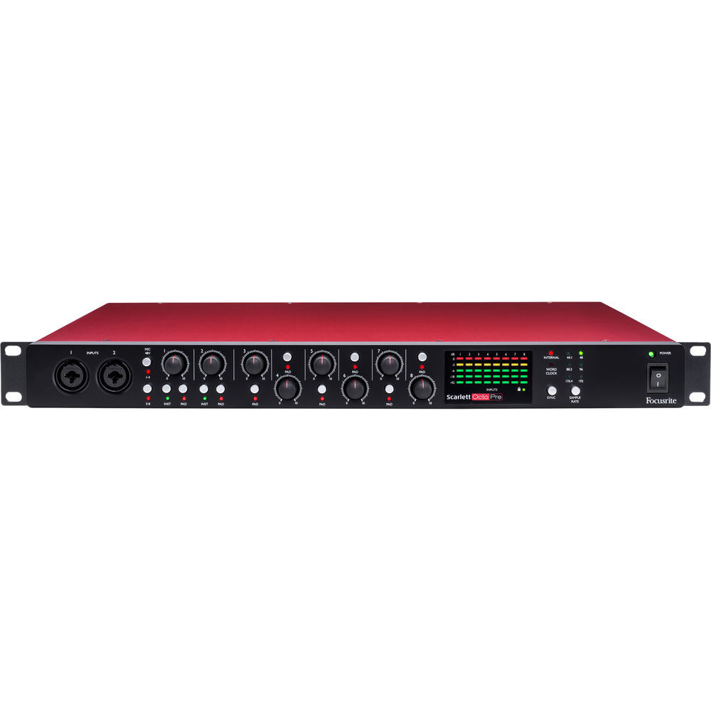 Focusrite Scarlett OctoPre Preamp | FrontEndAudio.com
