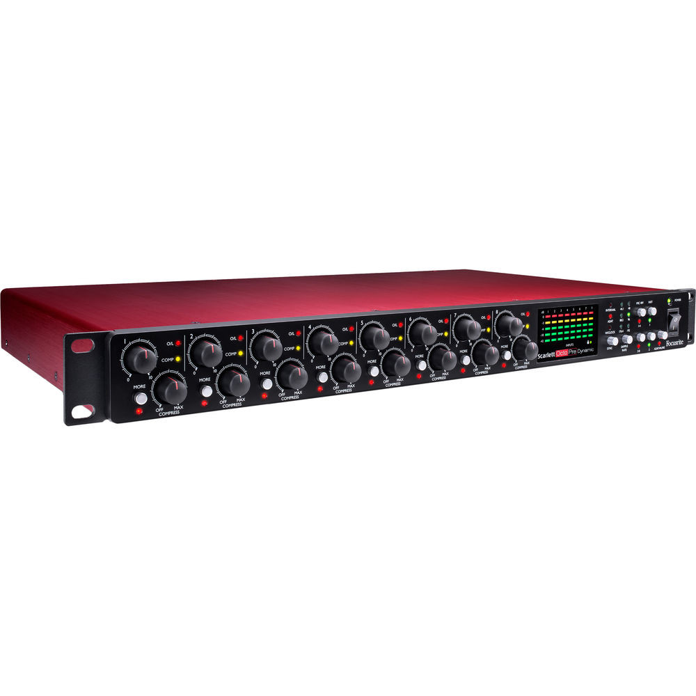 Focusrite Scarlett OctoPre Dynamic Preamp | FrontEndAudio.com
