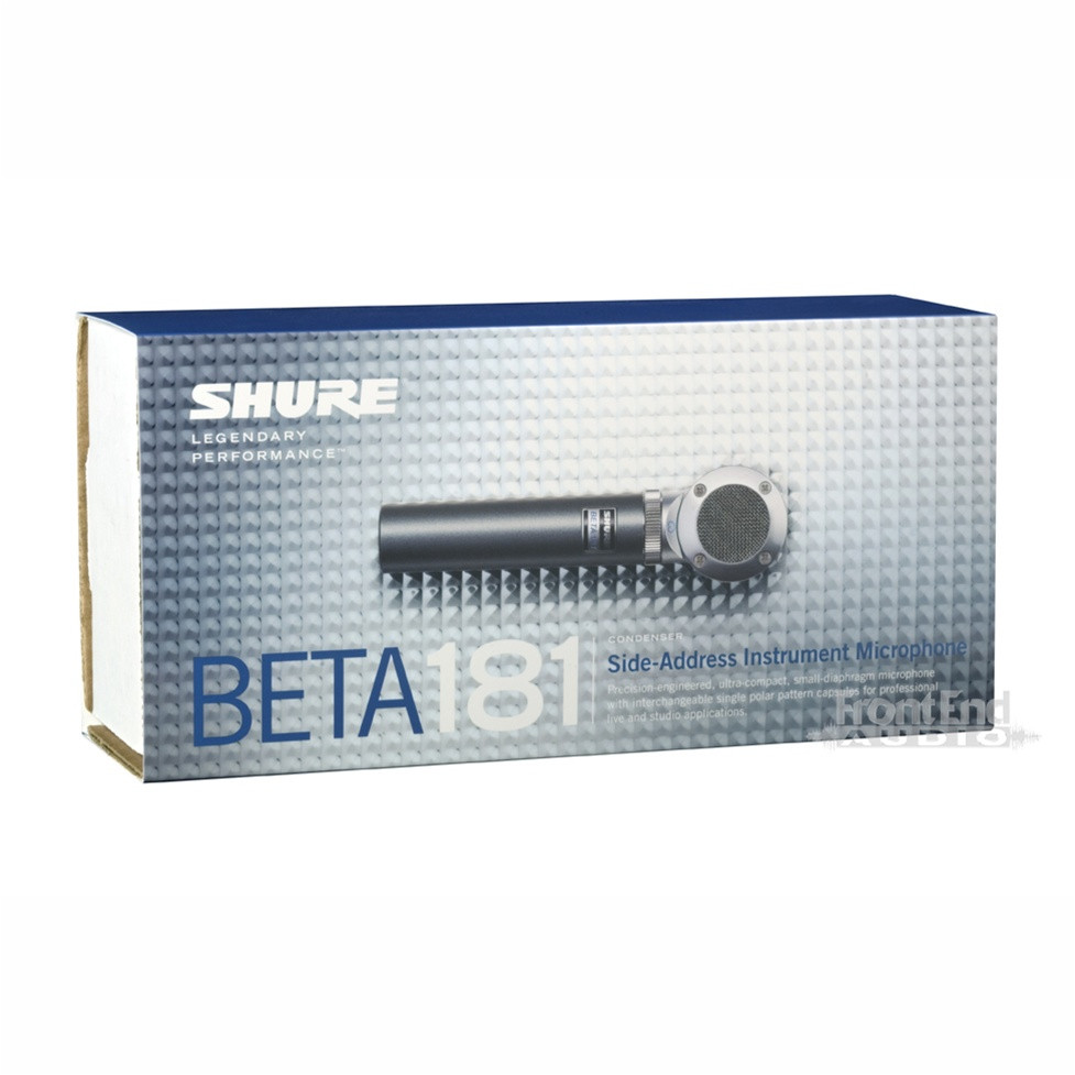 Shure Beta 181/BI Bidirectional Microphone | FrontEndAudio.com