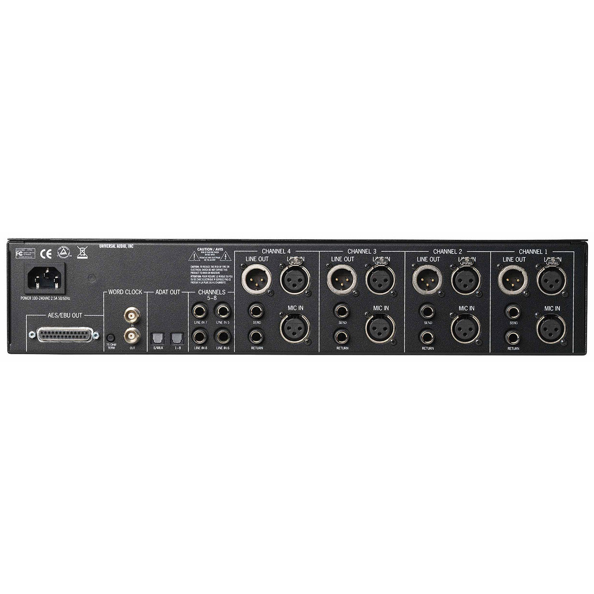 【完動美品】UNIVERSAL AUDIO 4-710D 高級マイクプリアンプ Universal Audio 4-710D Channel Strip | FrontEndAudio.com