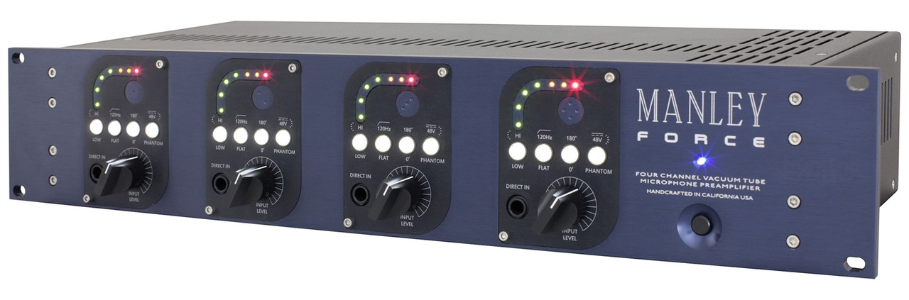 Manley FORCE Tube Preamp | FrontEndAudio.com