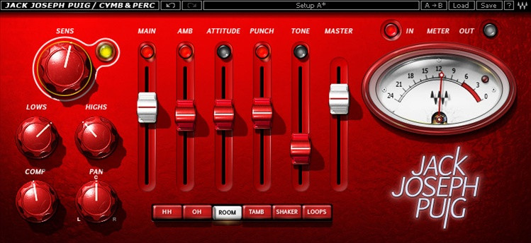 Waves JJP Cymbals and Percussion Plug-In | FrontEndAudio.com