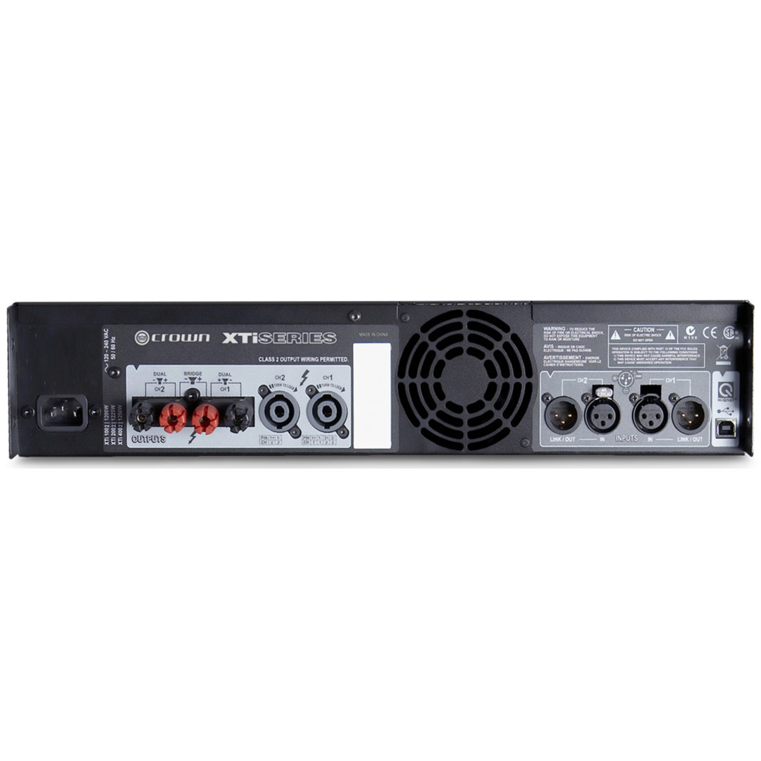 CROWN ( クラウン )XTi 2002　ステレオ・パワーアンプ Crown XTi 2002 Power Amplifier | FrontEndAudio.com