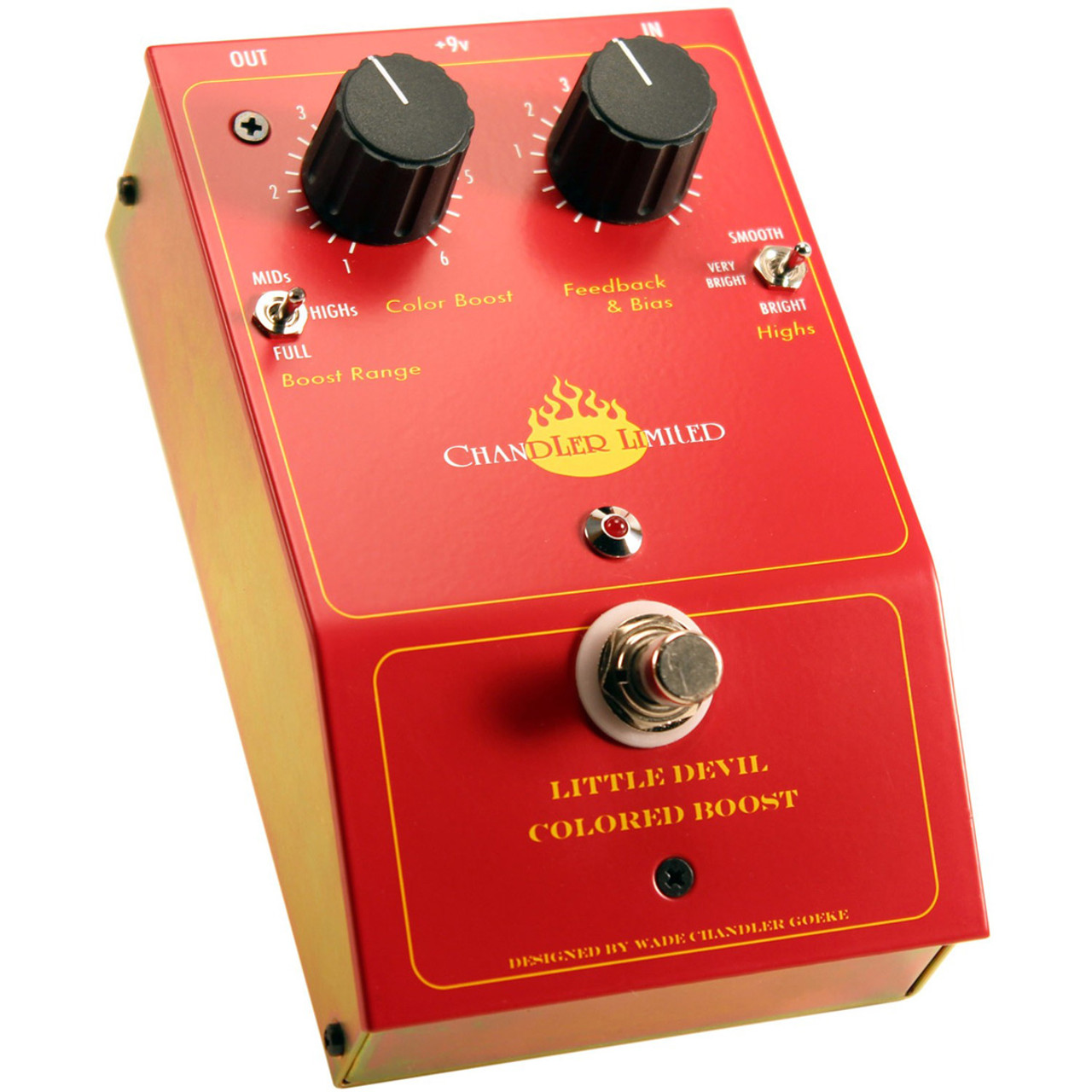 Chandler Limited Little Devil Colored Boost Guitar Pedal