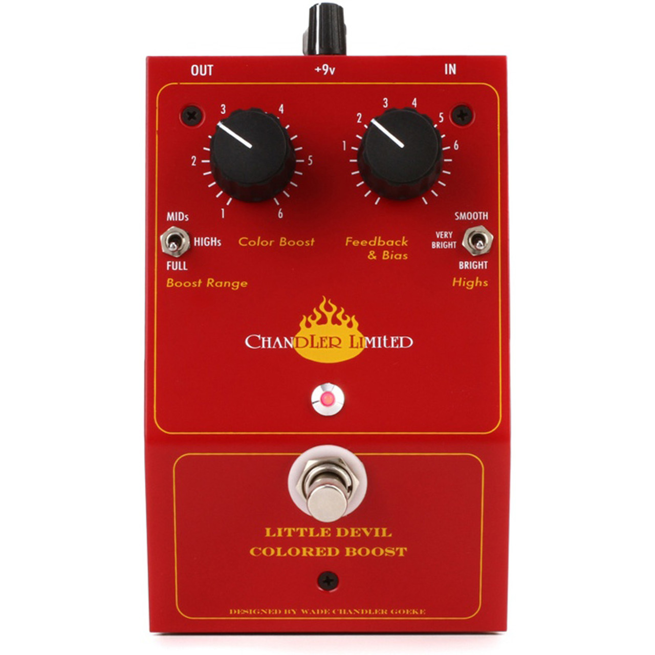 Chandler Limited Little Devil Colored Boost Guitar Pedal