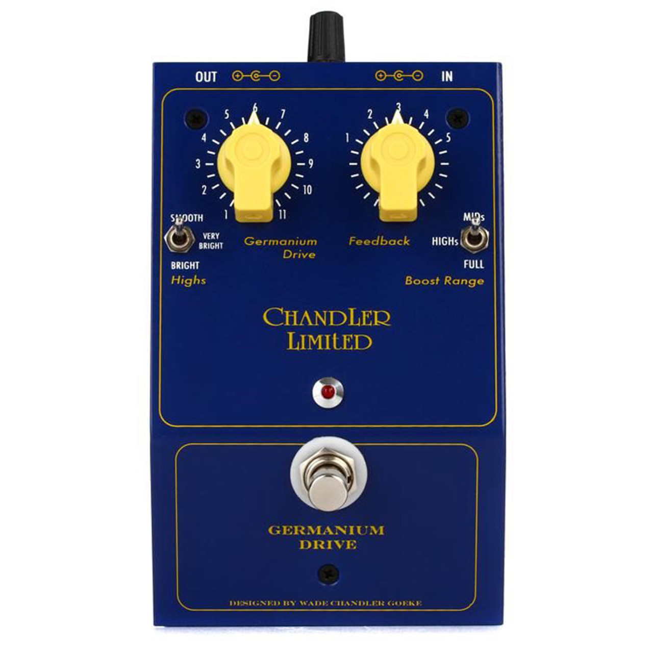 Chandler Limited Germanium Drive Guitar Pedal | FrontEndAudio.com